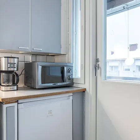 Compact With Balcony Next To Railway Station