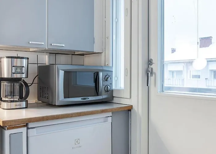 Compact With Balcony Next To Railway Station