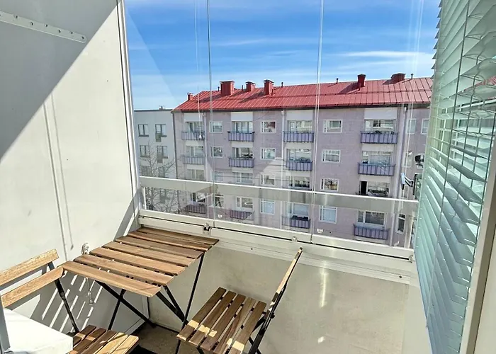 Compact With Balcony Next To Railway Station *